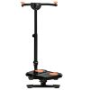 Foldable Ab Twister, Height Adjustable Twist Board with LCD Monitor, for Total Body Toning Workout