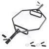 VEVOR Trap Bar Hex Bar, 2-Inch Hex Barbell, 800 LBS Capacity Shrug Bars with Knurled Grips, Weightlifting and Strength Training Equipment